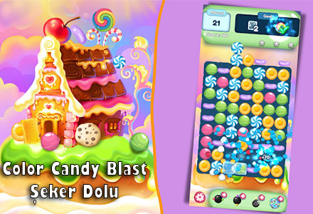 Color Candy Blast - Şeker Dolu